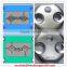 Aluminum toothed gear part and die casting mould for aluminum part