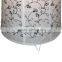 Flower Printed Handmade White Led Chinese Floor lamp