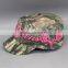 2015 CAMOUFLAGE ARMY CAP Pre-curved FASHION COTTON MILITARY HAT/CAP