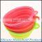 Long Fine Direct Supply Collapsible Feeding Bowl