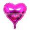 golden foil balloons letter shaped heart inflate foil balloons