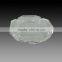 Wholesale k9 crystal optical glass 6cm diameter engraved factory large pocket ashtray