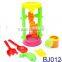 Beach Toys Deluxe Playset for Kids plastic bucket sand shovel set
