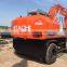 Used Hitachi EX100WD Wheel Excavator EX100WD original Japan