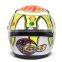 2016 new design full face motorcycle helmet ABS material with double visor