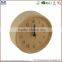 Carved wood wall clock for home decor made in china , wood crafts wall clocks