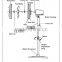 45W full copper motor 16 inches stand fan