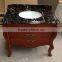 Marble countertop antique bathroom vanities 6625