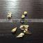 6*10mm teardrop pear golden metalic point back acrylic jewels rhinestones DIY bracelets chain craft hobby supplier factory