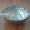 Violet eggshell lacquer coconut bowl