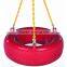 Plastic coated swing chain for playground using