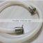 6.4mm Transparent Braided Food Grade Silicone Hose medical hose, FDA silicone hose