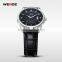 Top Brand WEIDE Luxury leather western wrist watches sports hand watch WG-93005-4