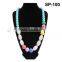 latest fashion silicone jewelry,hot selling beaded necklace,promotional silicone necklace