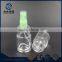 Fancy 50ml clear sprayer perfume glass bottle