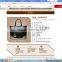 Branded handbags high quality pu leather tote bag hard shape ladies big stylish bag