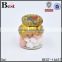 10ml clear small tublar glass jars for honey candy glass bottles or jar