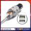 Hot Selling 2 port 5V 2.4A USB Car Charger for iphone for Android phone