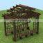 garden stone column pergola furniture pergola metall