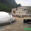 PUXIN 700 cubic metre soft dome biogas plant for swine manure treatment