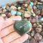 Natural Ocean Jasper Heart Shaped Stone Pendant Loose Gemstones