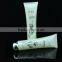 120ml plastic cosmetic tube for sunscreen with color acrylic cap