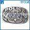 High Quality Die Cast Soft Enamel Christmas Belt Buckle