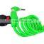Hot Sale Best Electric Bicycle Lock High Quality Wholesale Price Bicycle Cable Lock 401 402