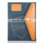 Jeans leather flip stand PU leather case for iphone, leather case for ipad