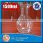 1500ml high flint glass big antique water jug with spout