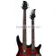 Hot sale 5 string electric bass guitar double neck guitar