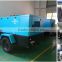 trailer mounted Diesel engine Portable screw Air Compressor for sand blasting