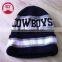 2016 Custom free pom winter beanie hats with custom label