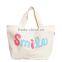 Promotional customized size&logo cotton bag