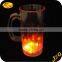 600 ml glass wine bottles wholesale led flashing cup flashing led light plastic beer mugs with handles