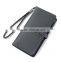 China manufacture good quality mens long wallet card holder zipper purse with large-capacity