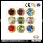 Honestar Wholesale caflon earrings birthstones glod stud ear piercing jewelry
