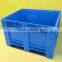 Waste Disposal plastic pallet box, plastic moving box1200*1000*760mm
