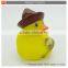 Lovely 5cm rubber duck baby bath duck toy for sale