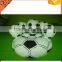 best selling custom inflatable air cushion sofa , inflatable soccer ball chair for advertising