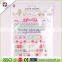 2016 hot sale fashion kids toy clear stamps with full color and most