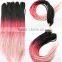 F6677 synthetic hair extensions twist braid,two colored synthetic braiding hair