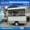 Outdoor mobile snack vending cart with price