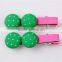 Korean Girls Button Flat Hair Clip