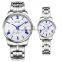 New design quartz stainless steel watch, couple lover wrist watch