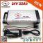 Rechargeable 22Ah 24V Deep Cycle Battery with Lithium 18650 3.7V 2.2Ah Cell + 2A Charger + 30A BMS