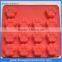 Custom new design silicone cake mould footprint cake moulds