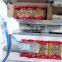 Auto packer machine linear pick and place bag in carton