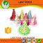 Cute carton fluff ball birthday hat party supplies