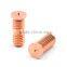 Threaded Anchor Copper CD Welding Stud